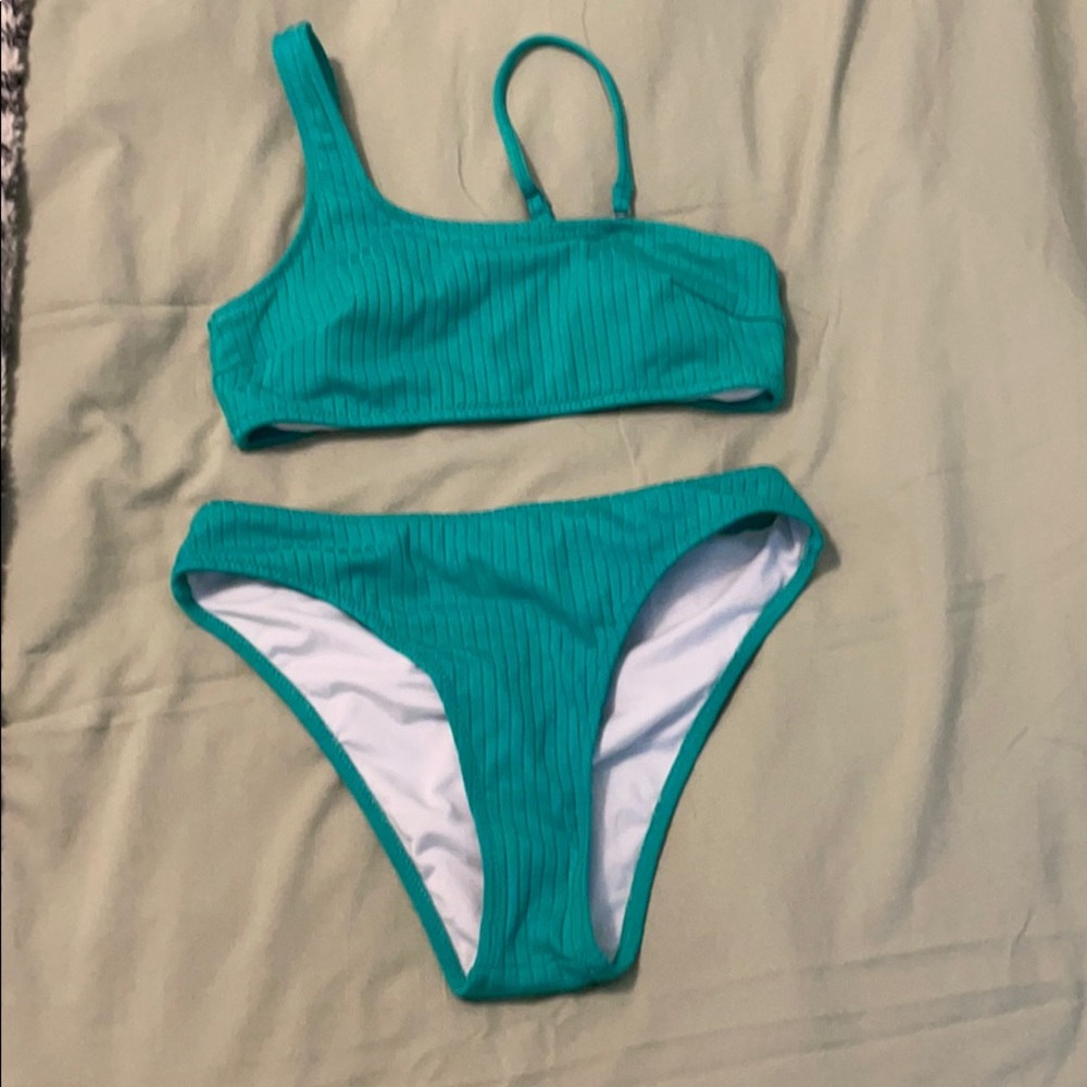 Cupshe Super cute green bikini